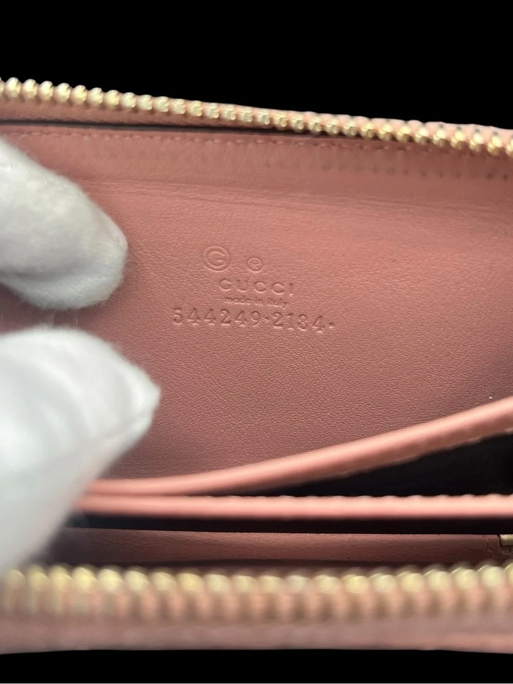 Gucci Guccisima Pink Card Holder